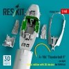 RESKIT RSU48-0518 A-10A Thunderbolt II cockpit (Basic edition with 3D decals) for GWH kit (3D Printed) (1/48)